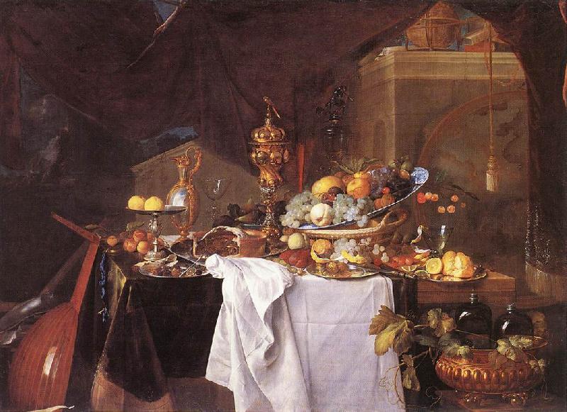 HEEM, Jan Davidsz. de A Table of Desserts g oil painting picture